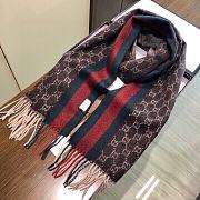 Okify Gucci Cashmere Scarf 35x200cm 19649 - 2