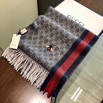 Okify Gucci Cashmere Scarf 35x200cm 19650