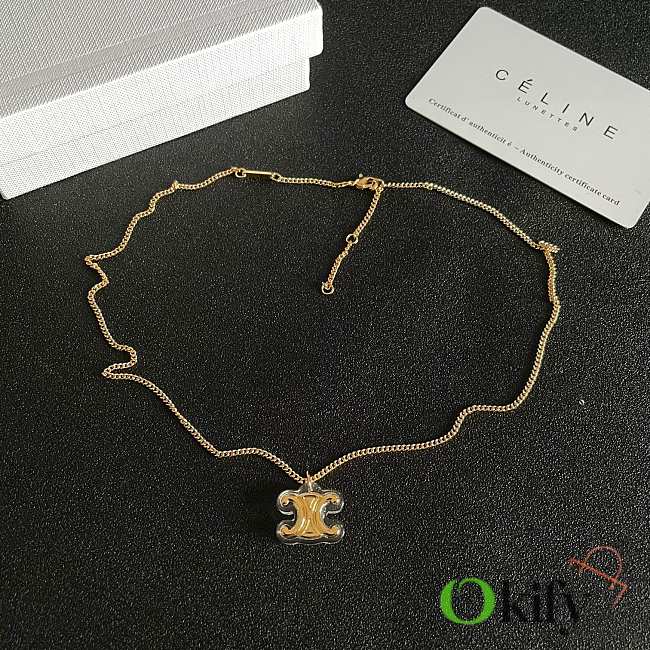 Okify Celine Gold Necklace  - 1