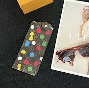 Okify Louis Vuitton Multicolor Dots Glasses Bag 19x9x3cm - 1