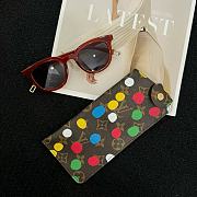 Okify Louis Vuitton Multicolor Dots Glasses Bag 19x9x3cm - 3