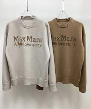 Okify MaxMara Cashmere Brown/Cream Sweater S-XL  - 1