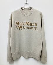 Okify MaxMara Cashmere Brown/Cream Sweater S-XL  - 3