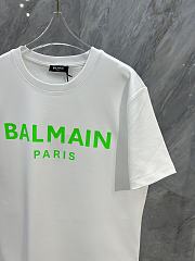 Okify Balmain White T-shirt M-3XL 19664 - 2