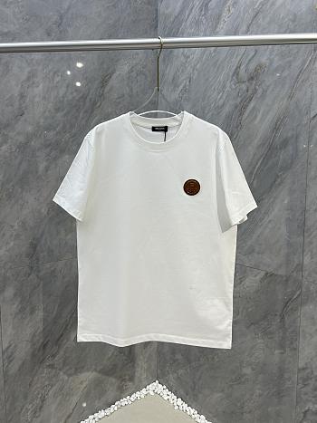 Okify Balmain White T-shirt S-3XL 19666