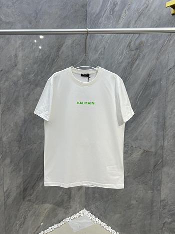 Okify Balmain White T-shirt S-3XL 19668