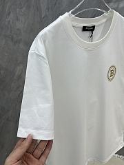 Okify Balmain White T-shirt S-3XL 19669 - 5