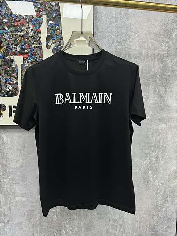 Okify Balmain Black T-shirt S-3XL 19672