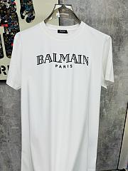 Okify Balmain White T-shirt S-3XL 19673 - 3