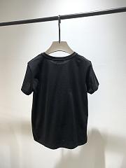 Okify Balmain Black T-shirt 19674 - 3