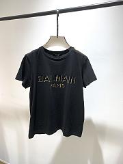 Okify Balmain Black T-shirt 19674 - 1