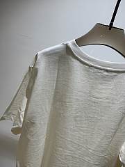 Okify Balmain White T-shirt SML 19675 - 5