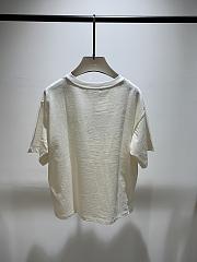 Okify Balmain White T-shirt SML 19675 - 4