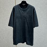 Okify Balmain Black T-shirt 19676 - 1