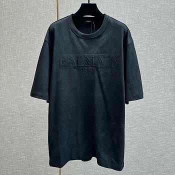 Okify Balmain Black T-shirt 19676