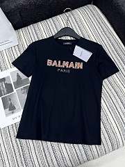 Okify Balmain Black T-shirt SML 19677 - 1