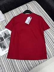 Okify Balmain Red T-shirt SML 19678 - 5