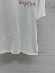 Okify Balmain White T-shirt SML 19679 - 2