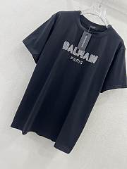 Okify Balmain Black T-shirt SML 19680 - 2