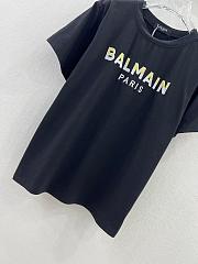 Okify Balmain Black T-shirt SML 19683 - 2