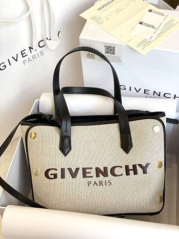 Okify Givenchy Small Bond Shopper Bag In Black 21x32x14cm 