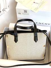 Okify Givenchy Small Bond Shopper Bag In Black 21x32x14cm  - 4