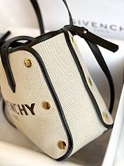 Okify Givenchy Small Bond Shopper Bag In Black 21x32x14cm  - 3