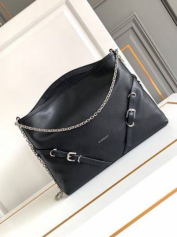 Okify Givenchy Medium Black Voyou Chain bag 40x27x6.5cm 19695