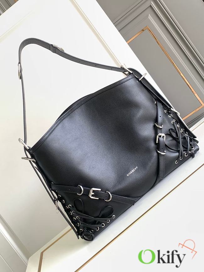 Okify Givenchy Medium Black Voyou Chain bag 40x27x6.5cm 19696 - 1