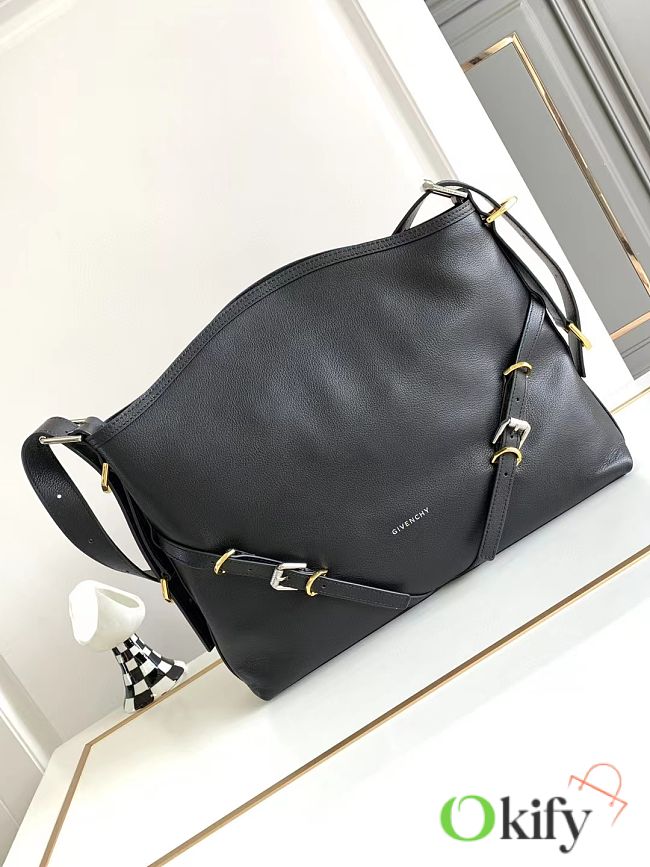 Okify Givenchy Medium Black Voyou Chain bag 40x27x6.5cm 19697 - 1