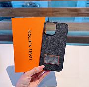 Okify Louis Vuitton Black Phone Case 19710 - 4