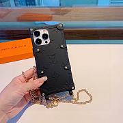 Okify Louis Vuitton Black Phone Case 19713 - 1