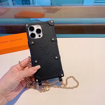 Okify Louis Vuitton Black Phone Case 19713