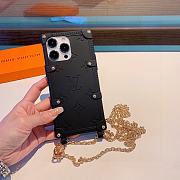 Okify Louis Vuitton Black Phone Case 19713 - 4