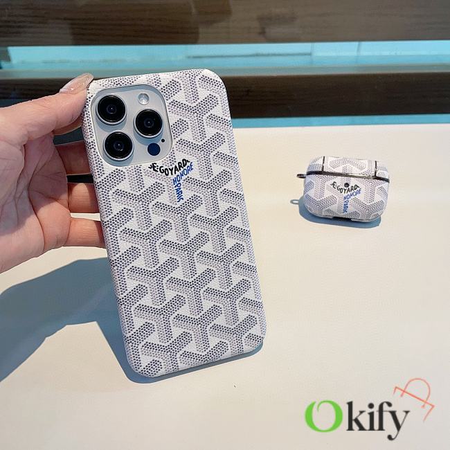 Okify Goyard Grey Gray Phone Case 19716 - 1