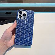 Okify Goyard Blue Phone Case 19717 - 1