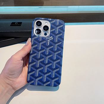 Okify Goyard Blue Phone Case 19717