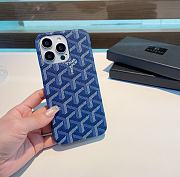 Okify Goyard Blue Phone Case 19717 - 3