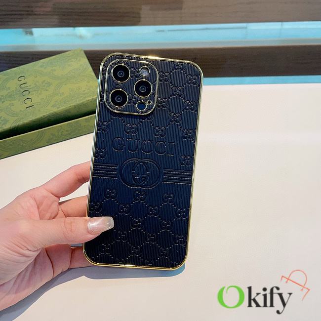 Okify Gucci Black Phone Case 19718 - 1