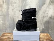 Okify Balenciaga Alaska Black Mink Low Boots EU35-46 - 1