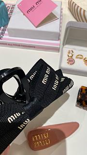 Okify Miu Miu Black Bow Hairclip - 3