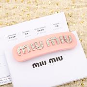 Okify MiuMiu Pink Hair Clip 19736 - 1