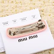 Okify MiuMiu Pink Hair Clip 19736 - 4