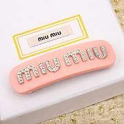 Okify MiuMiu Pink Hair Clip 19736 - 3