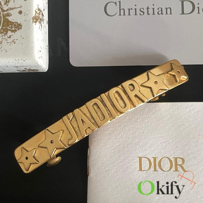 Okify Dior Gold Hairclip 19738 - 1