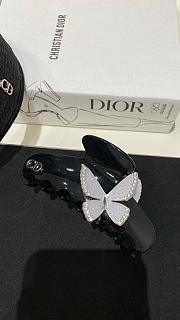 Okify Dior Black Butterfly Hairclip - 4