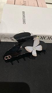 Okify Dior Black Butterfly Hairclip - 1