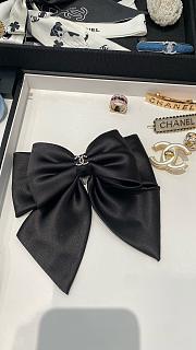 Okify Chanel Set 2 Black Bow Hairclip 19740 - 4