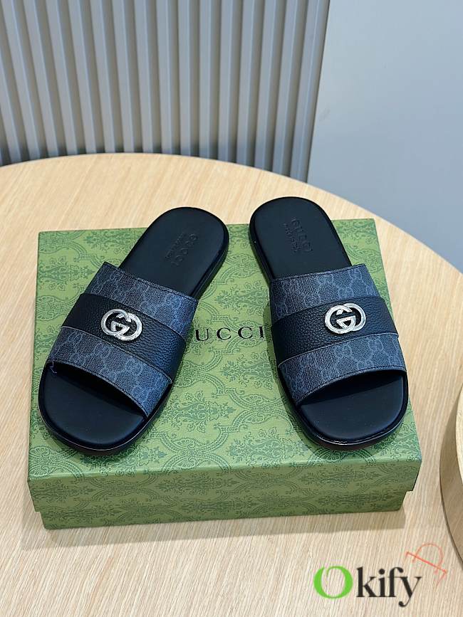 Okify Gucci Black Slides EU38-45 19744 - 1