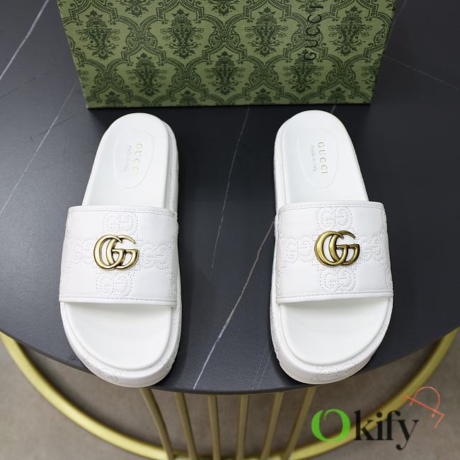 Okify Gucci White Slides EU35-45 19745 - 1